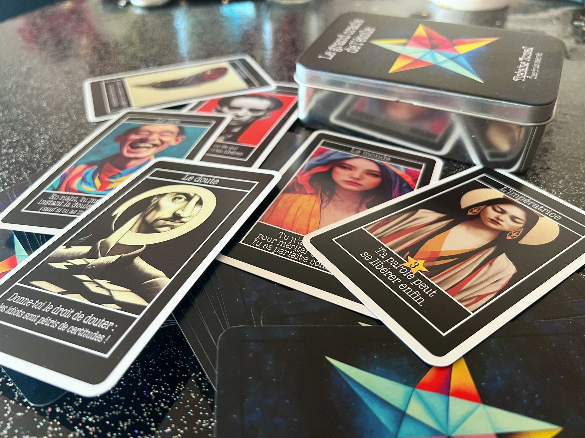 jeu de cartes, tarot