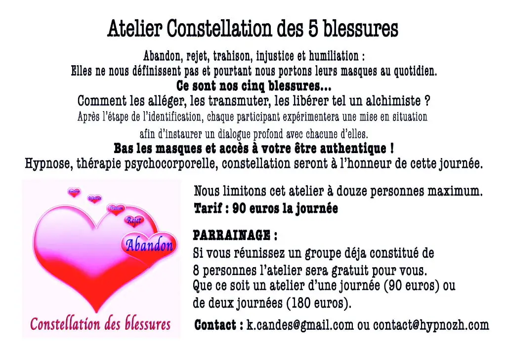 constellation Constellation des cinq blessures